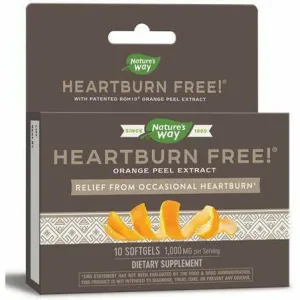 Heartburn Free with ROH10 1000 mg 10 gels by Nature's Way