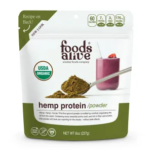 Hemp Protein Powder 8 oz by Foods Alive