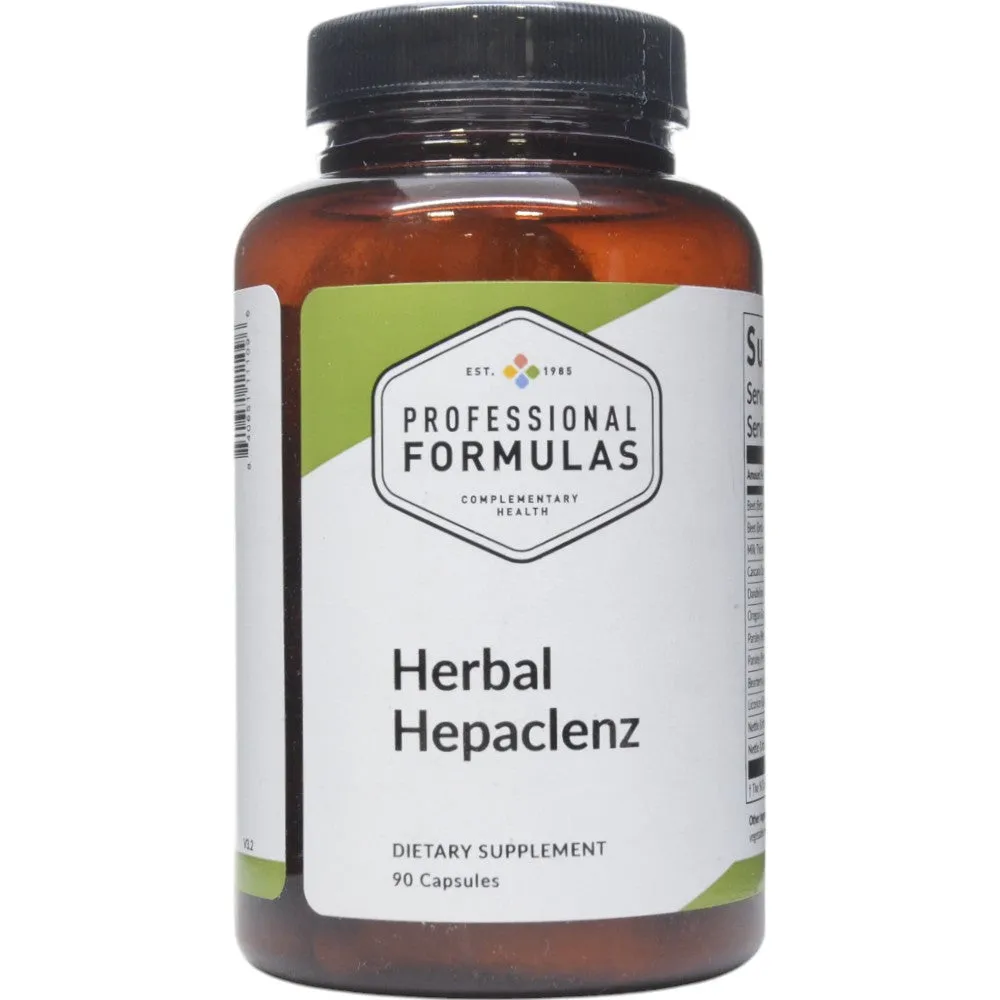 Herbal Hepaclenz 90 capsules by Professional Formulas