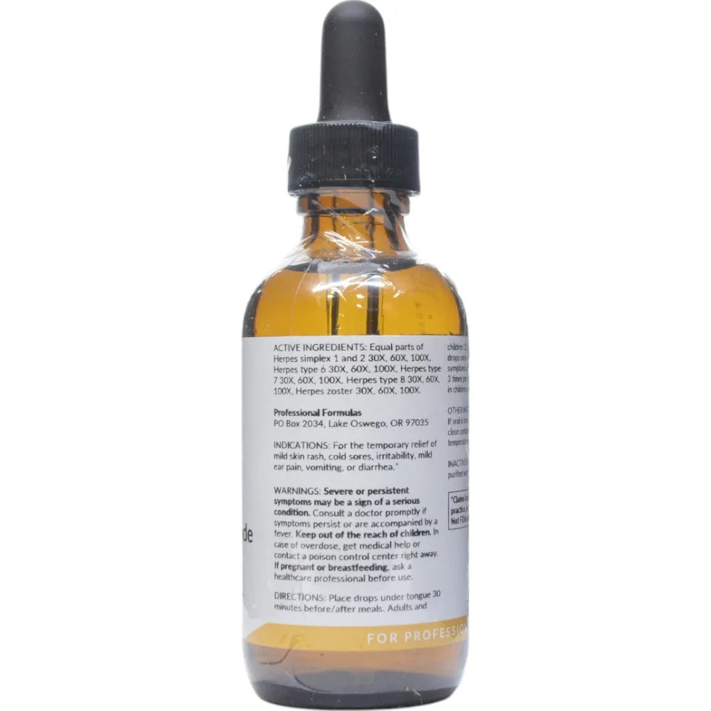 Herpetic Nosode 2 oz by Professional Formulas