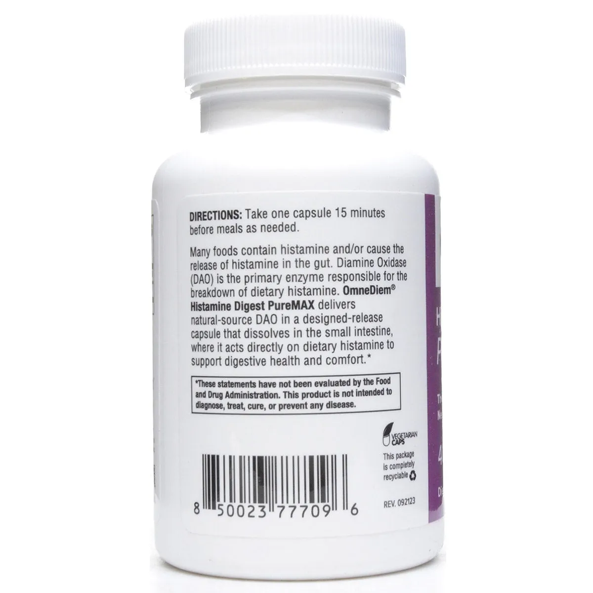 Histamine Digest PureMax 60 caps by Diem