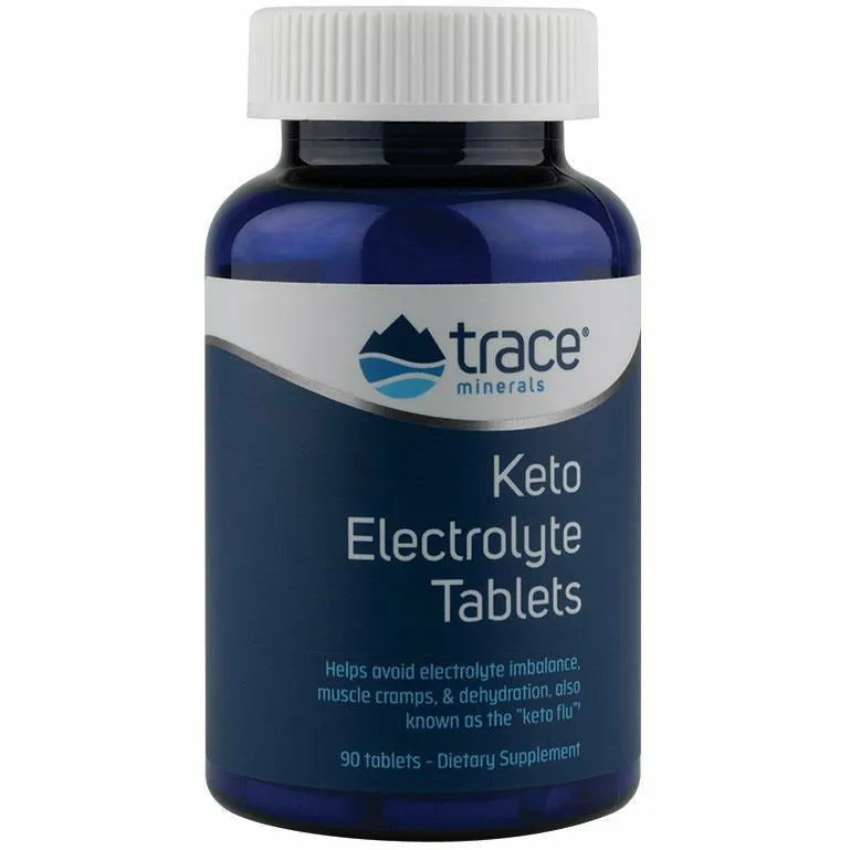 KETO Electrolyte Tablets 90 vtabs by Trace Minerals Research