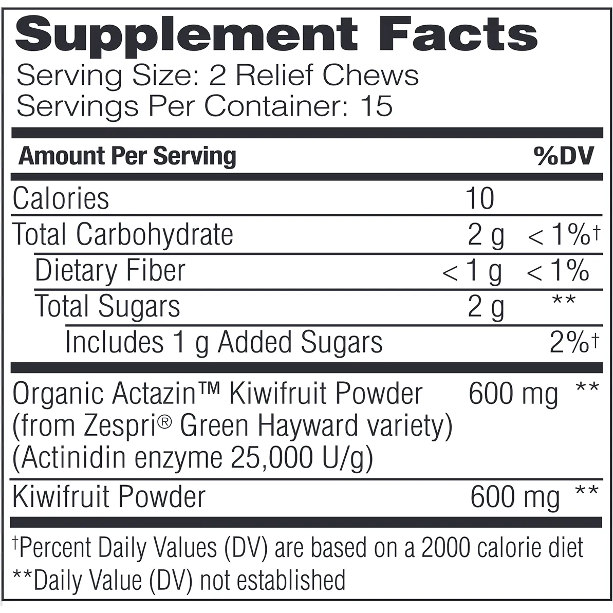 Kiwi Regularity 30 chewables by Enzymedica