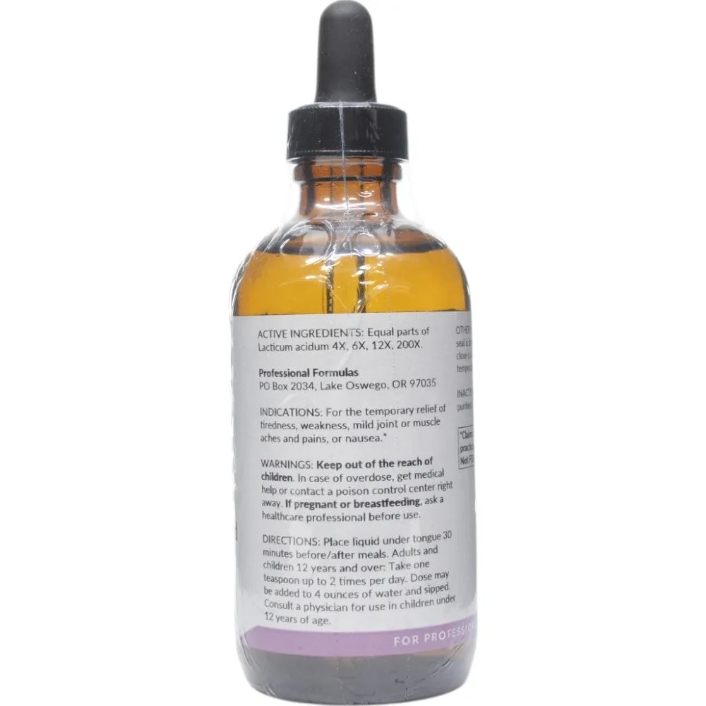 L( ) Lactic Acid 4 oz by Professional Formulas