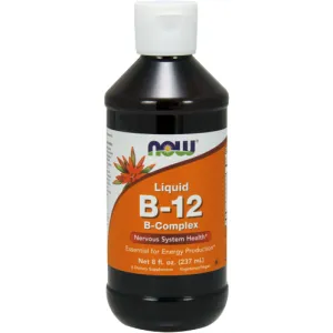 Liquid B-12 (B-Complex) 8 fl oz by NOW