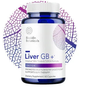 Liver GB  Detox 60 capsules by Biocidin Botanicals