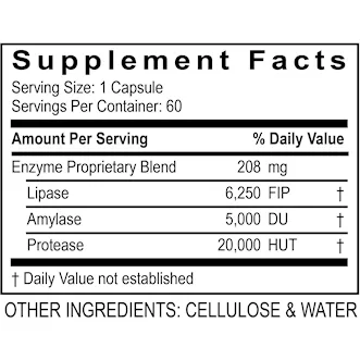 LypoZyme 60 caps by Transformation Enzyme