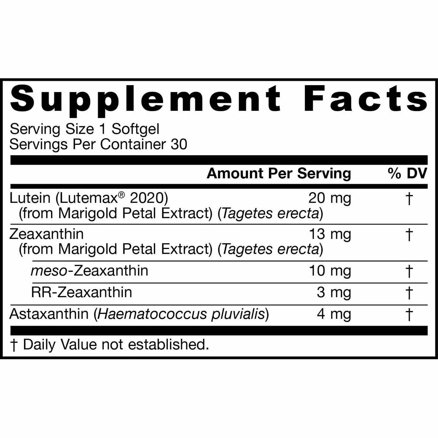 MaculaPF 30 softgels by Jarrow Formulas