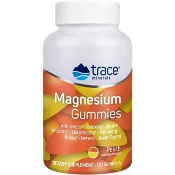 Magnesium Gummies 120 Gummies by Trace Minerals Research