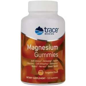 Magnesium Gummies Tangerine 120 gumm by Trace Minerals Research