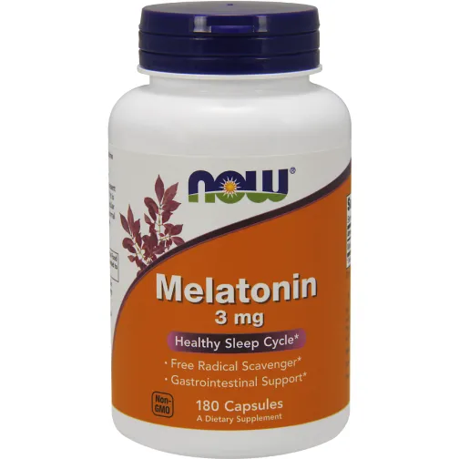 Melatonin 3 mg 180 caps by NOW
