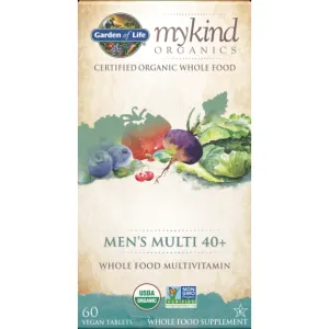 Mens Multi 40  Organic 60 tabs By Garden Of Life