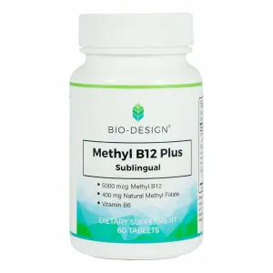 Methyl B12 Plus 5000 mcg 60 tabs by Biodesign