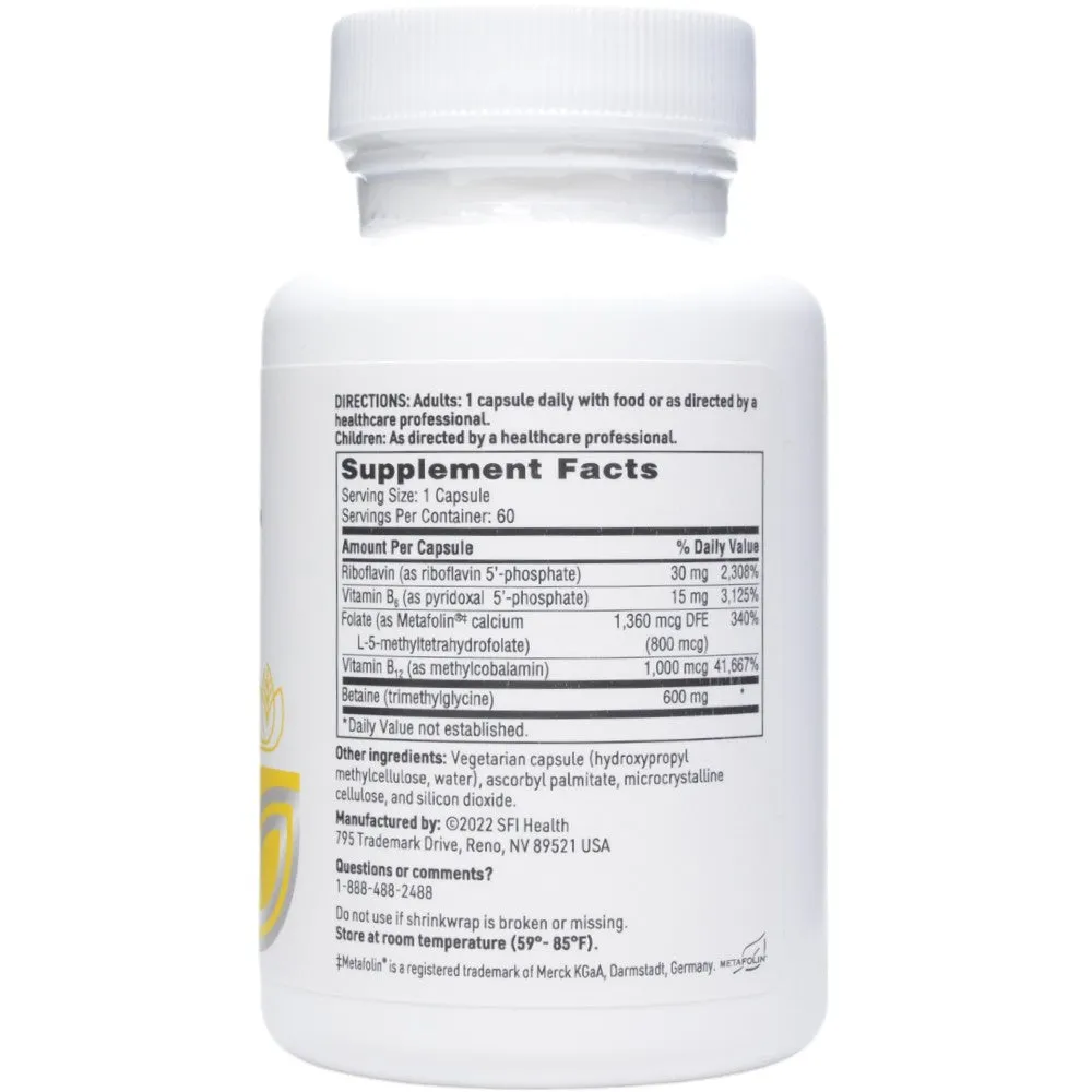 Methyl Balance 60 caps By Klaire Labs/SFI Health