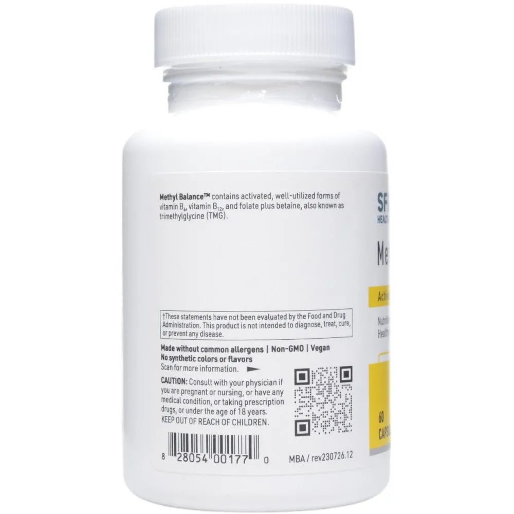 Methyl Balance 60 caps By Klaire Labs/SFI Health