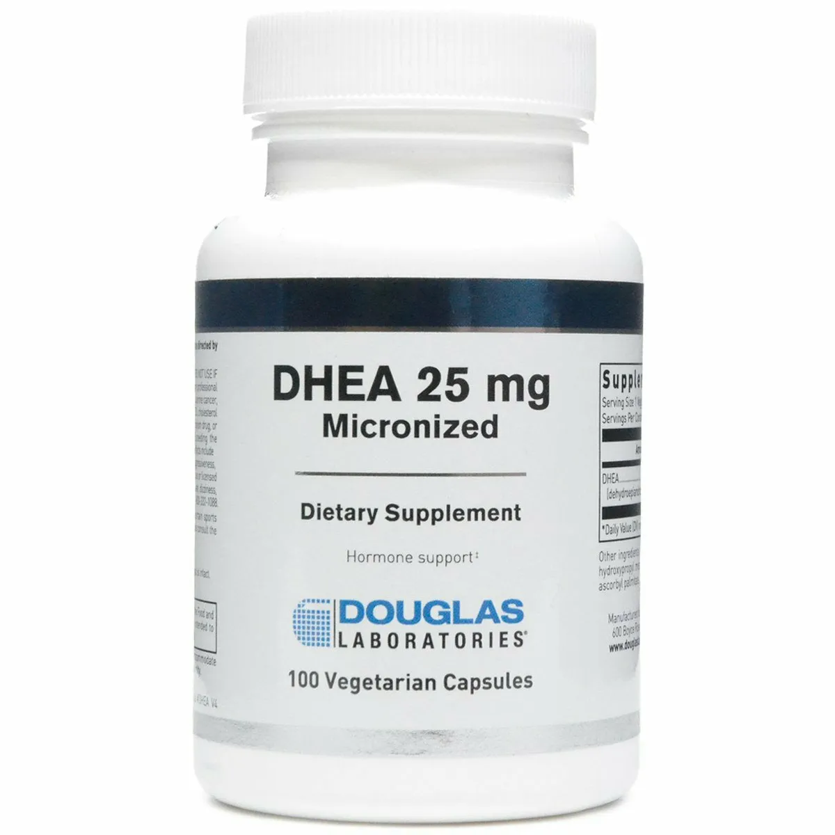 Micronized DHEA 25 mg 100 Vcaps by Douglas Labs