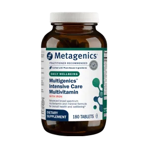Multigenics Intensive Care with Iron 180 Tablets by Metagenics