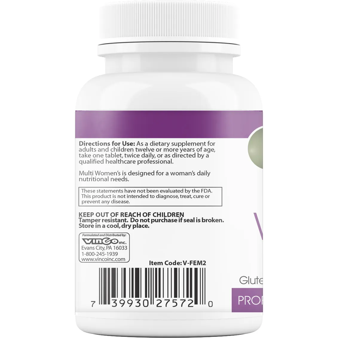 MultiWomen's w/Digestive Enzymes 60 tabs by Vinco