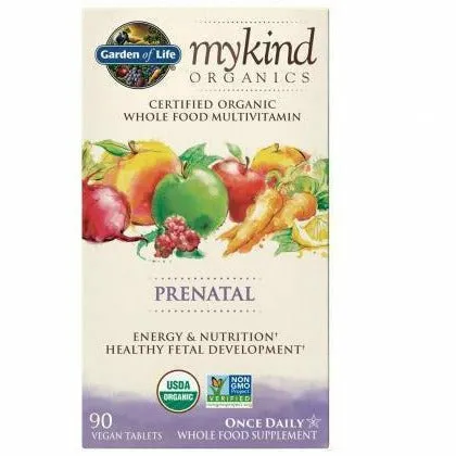mykind Organics Prenatal Multi 90 tabs by Garden of Life