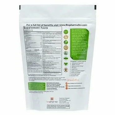 nanogreens10  probiotic Green Apple 10.6 oz by BioPharma Scientific