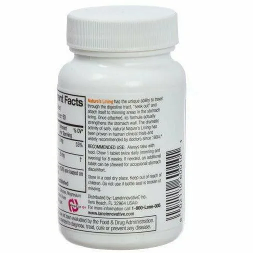 Natures Lining 60 tabs by LaneInnovative