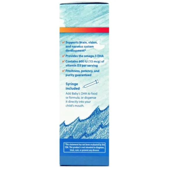 Norwegian Baby's DHA 2 fl oz (60 mL) by Carlson Labs