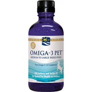 Omega-3 Pet 8 fl oz Med/Lrg Dogs By Nordic Naturals