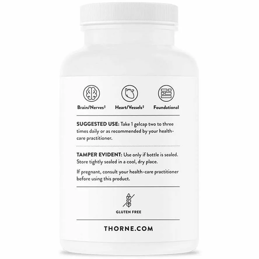 Omega-3 w/CoQ10 90 Gel Caps by Thorne Research