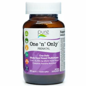 One 'n' Only PreNatal 30 tablets by Pure Essence