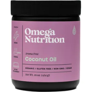 Organic Coconut Oil 16 oz by Omega Nutrition