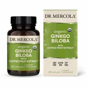 Organic Ginkgo Biloba 30 caps by Dr. Mercola
