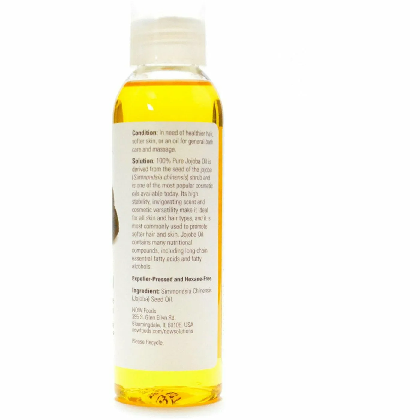 Organic Jojoba Oil 4oz by NOW