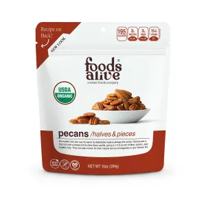 Organic Pecans 12 oz by Foods Alive