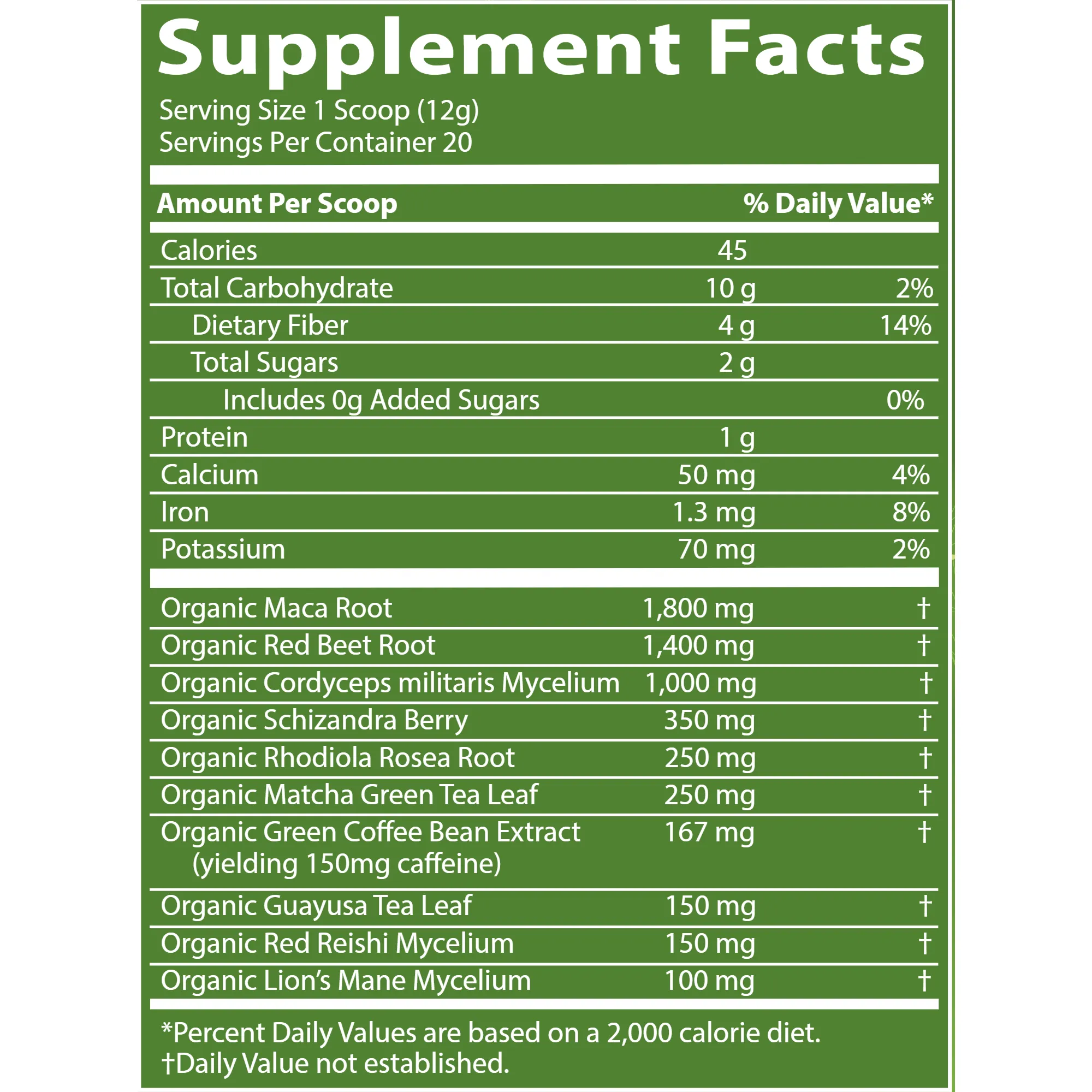 Organic Pre-Workout 240 g by Metabolic Response Modifier
