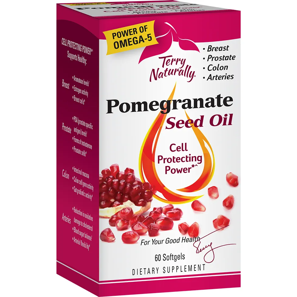 Pomegranate Seed Oil 60 softgels by Terry Naturally