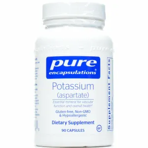 Potassium (aspartate) 90 vcaps by Pure Encapsulations