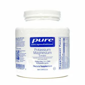Potassium Magnesium Citrate 180 vcaps by Pure Encapsulations