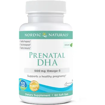 Prenatal DHA 60 softgels By Nordic Naturals