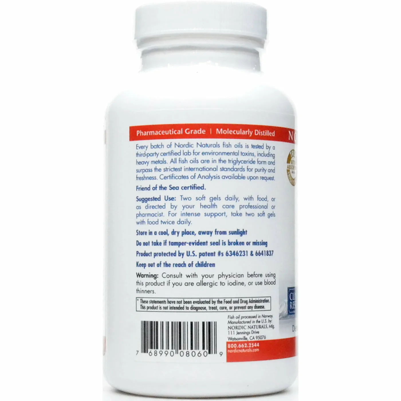 ProEPA Lemon 120 softgels by Nordic Naturals