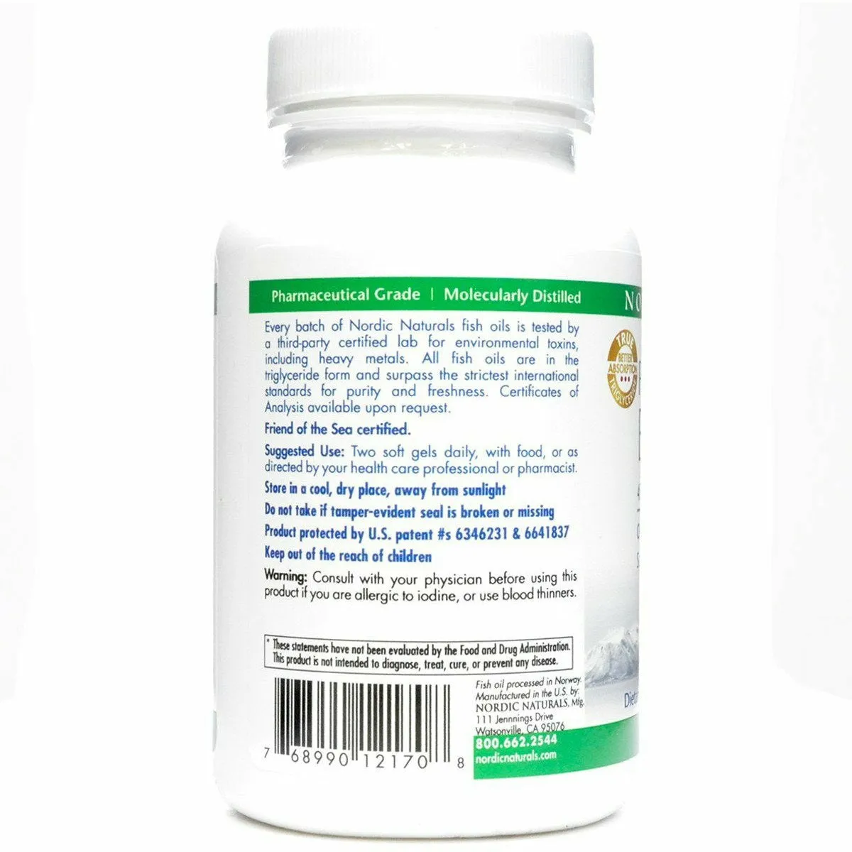 ProOmega Blood Sugar 1000 mg 60 gels by Nordic Naturals