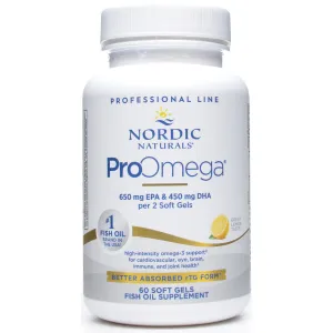 ProOmega Lemon 650 EPA/450 DHA by Nordic Naturals