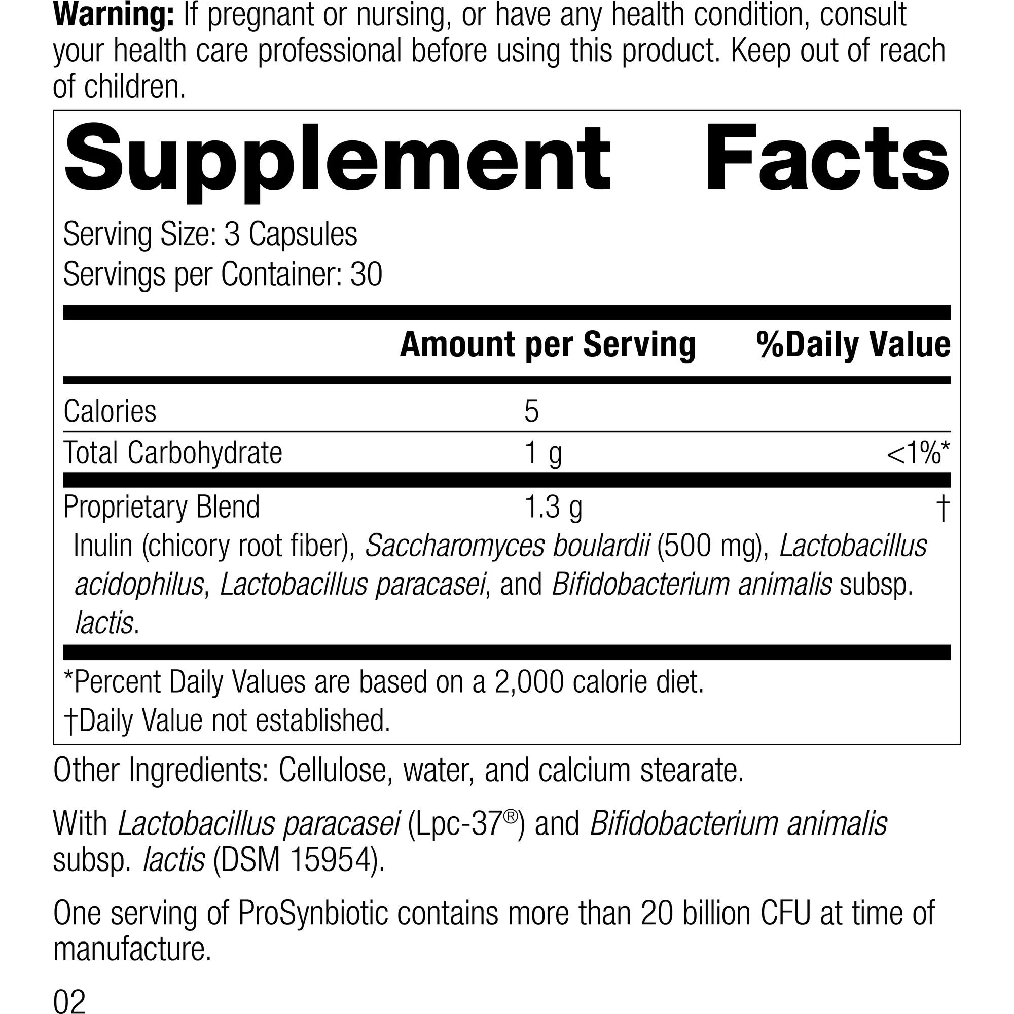 ProSynbiotic. 90 Capsules
