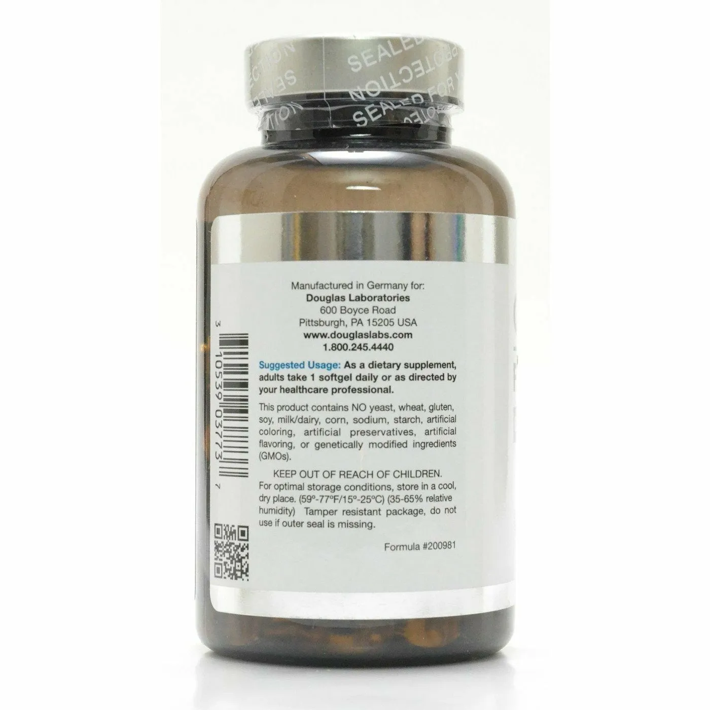 Quell Fish Oil EPA/DHA   D 60 softgels by Douglas Labs