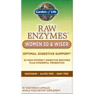 RAW Enzymes Women 50 & Wiser 90 vcaps by Garden Of Life