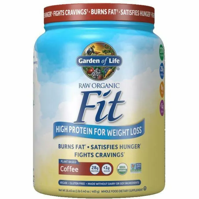 RAW Organic Fit Protein Coffee 10 servings by Garden Of Life