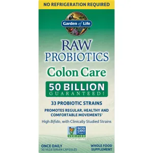 Raw Probiotics Colon Care ST 30 vegcaps by Garden Of Life