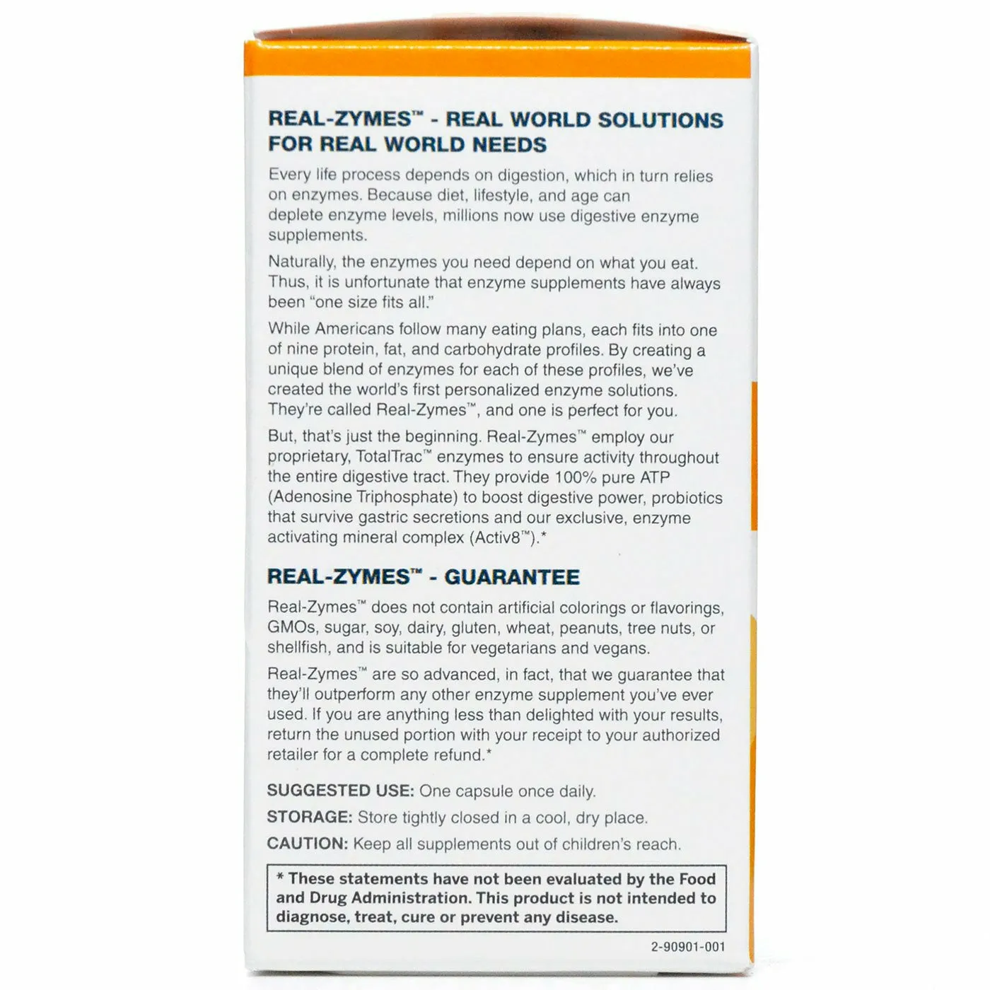 Real-Zymes Vegetarian Digestive Enzymes 90 caps by Pure Essence
