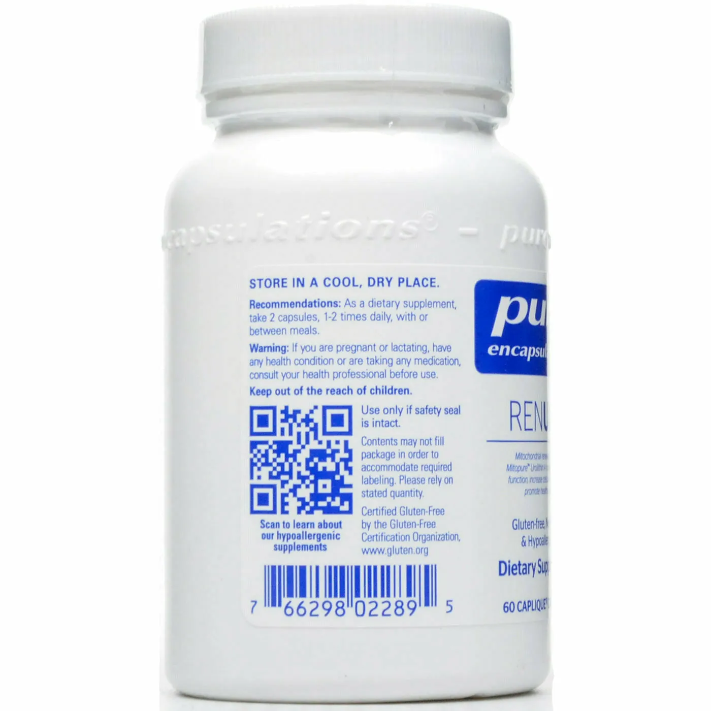 RENUAL 60 caplique caps by Pure Encapsulations