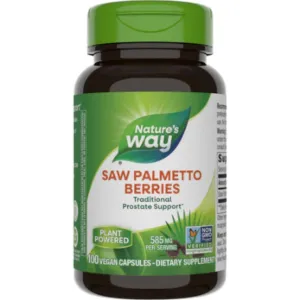 Saw Palmetto Berries 585 mg 100 caps by Nature's Way