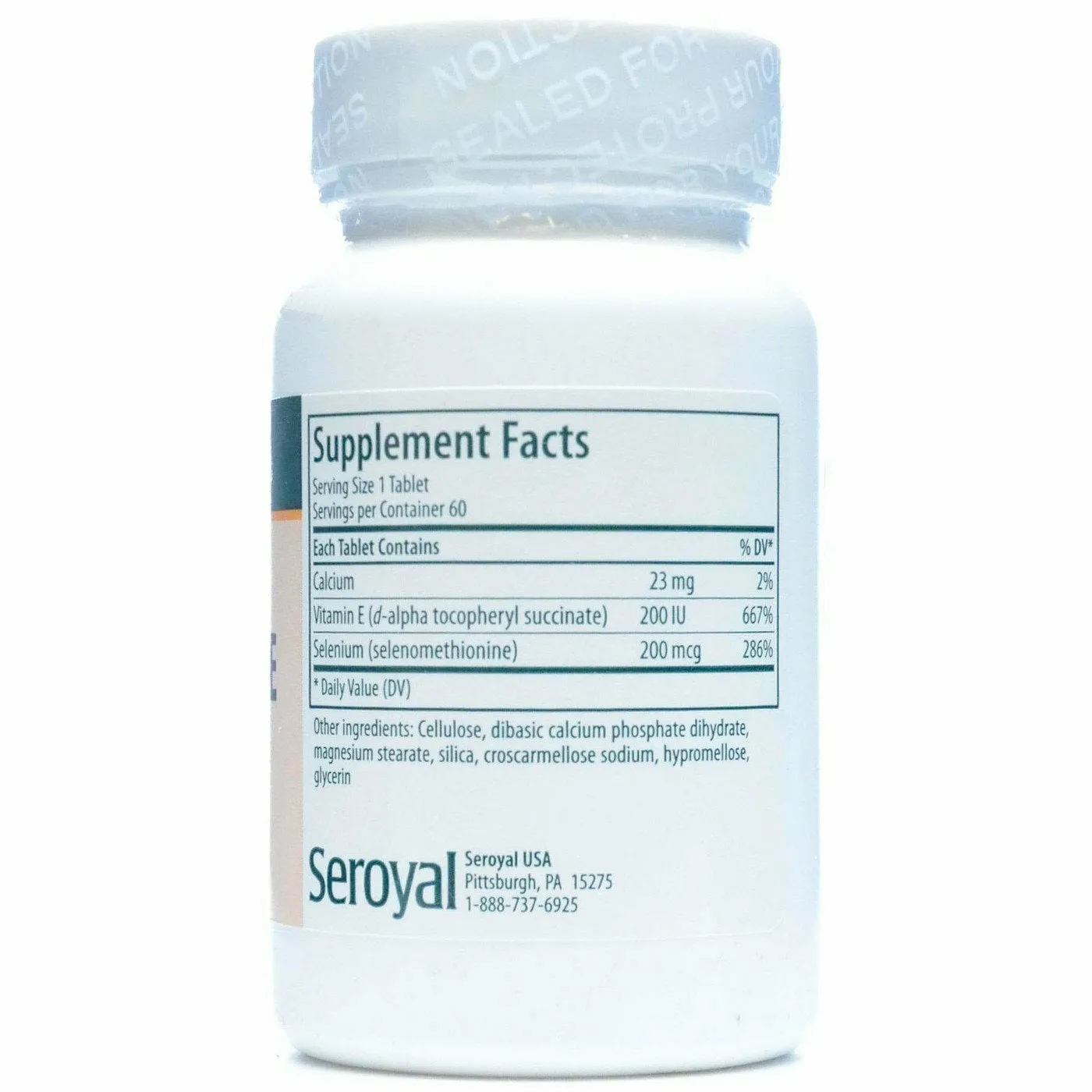 Selenium  E 60 tabs by Seroyal Genestra